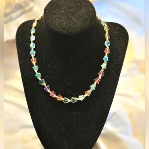 By Alexa Rae Multicolor Star Necklace